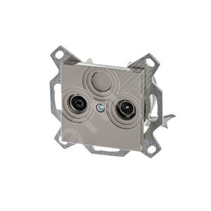 ABB Levit Кофе макиато Розетка TV-R проходная 7дБ | 5011H-A03607 18W | 2CHH083607A6018 | ABB - фото 2