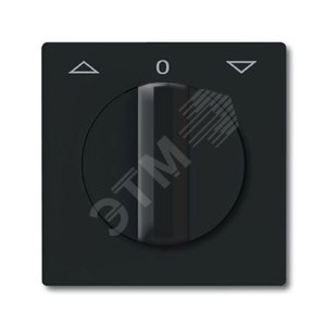 Плата центральная (накладка) с поворотной ручкой, , IP44, серия Allwetter 44, цвет антрацит | 1710-0-1886  | 2CKA001710A1886 | ABB 2