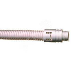 Фитинг Korifit KF, прямой, нейлон, серый, резьба M20, d20, KF20/M20/A/GR, 10 шт. (KF20/M20/A/GR) - фото 2