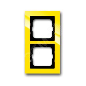 Рамка 2-постовая, серия axcent, цвет жёлтый | 1754-0-4335 | 2CKA001754A4335 | ABB 2