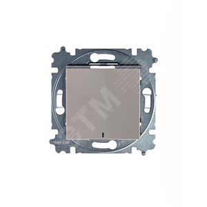 ABB Levit Кофе макиато / белый Выключатель 1-кл. с подсветкой | 3559H-A01446 18W | 2CHH590146A6018 | ABB - фото 4