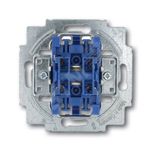 Механизм 2-клавишного выключателя с лампой подсветки, 10А 250В | 1012-0-1135  | 2CKA001012A1135 | ABB 2