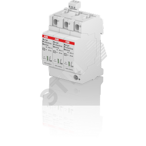 УЗИП OVR T2 3L 40-600 P TS QS|2CTB803883R2700| ABB - фото 2