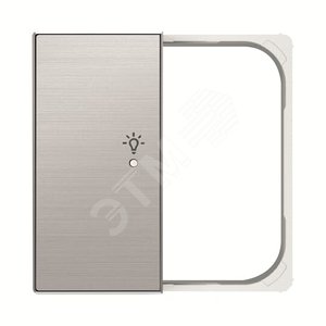 SRL-2-L-85AI Клавиша двойная левая free@home, SKY, освещение, нерж. сталь|2CLA852642A1401| ABB - фото 2