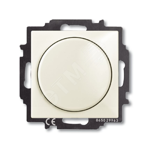 BASIC 55 Механизм светорегулятора Busch-Dimmer с центральной платой 60-400Вт chalet-white (2251 UCGL-96-5) - фото 2