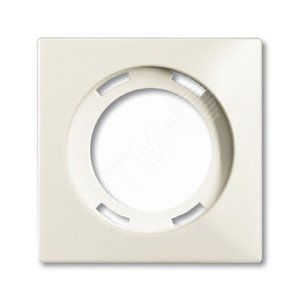 ABB Basic 55 Шале (белый) Накладка для световых приборов | 1753-0-0208  | 2CKA001753A0208 | ABB - фото 2