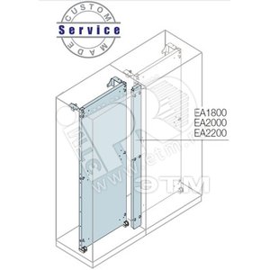 Плата монтажная соединительная H=2200мм | EA2200 | ABB