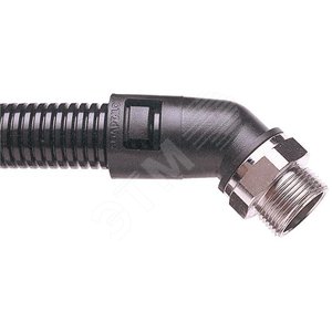 Фитинг Adaptalok AL, 45°, нейлон, черный, резьба PG13, ?16, AL16/PG13/S45/BLTK, 10 шт. (AL16/PG13/S45/BLTK) - фото 2