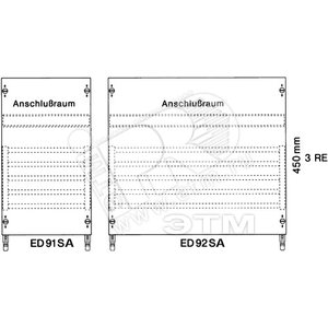 Панель с шинами 5х250 А | ED91SA | ABB - ABB