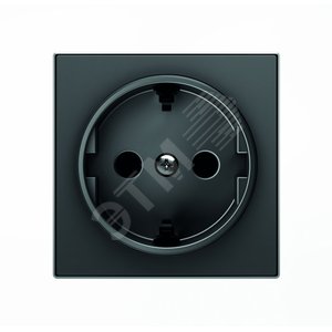 Накладка для розетки SCHUKO, серия SKY, цвет черный бархат 2