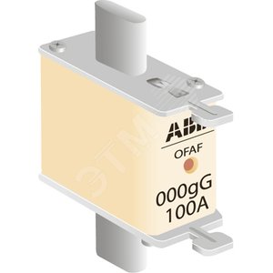ПРЕДОХРАНИТЕЛЬ OFAF000H80 80A тип gG размер000 до 500В | 1SCA022627R1470 | ABB - фото 2