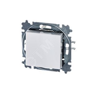 ABB Levit Белый / ледяной Выключатель кнопочный 1-кл. | 3559H-A91445 01W | 2CHH599145A6001 | ABB - фото 2
