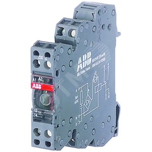 Реле RB122A , 2перекидных контакта, 1мА-8А, катушка 24VAC/DC, винт.зажимы | 1SNA645012R2500 | ABB 2