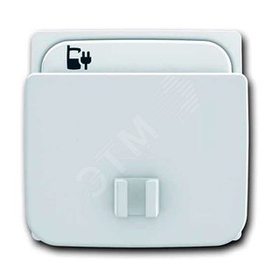 Накладка (центральная плата) для механизмов зарядного устройства USB, серия TACTO, цвет серебряный