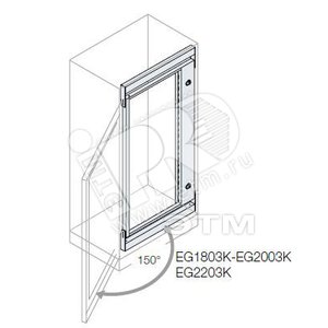 Рама 19 дюймов поворотная, 34HE 1800x800мм | EG1803K | ABB - ABB