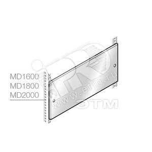 Панель глухая из нерж.ст. 300х600мм | EH3063X | ABB