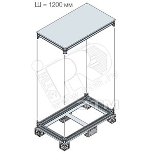Рама шкафа верхняя/нижняя 1200x600ШхГ (EK1260KN) - ABB