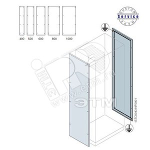 Панели боковые 2000x1000мм(2шт)