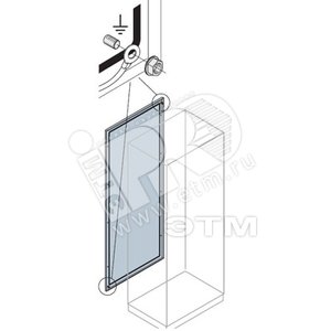 Стенка шкафа задняя 2200x600мм ВхШ | EP2260K | ABB