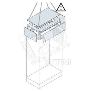 Контейнер кабельный верхний 600x400мм ШхГ | ER6040K | ABB