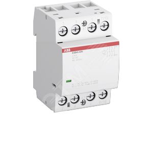 Контактор ESB40-22N-01 модульный (40А АС-1, 2НО+2НЗ), катушка 24В AC/DC | 1SAE341111R0122 | ABB