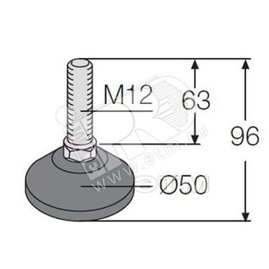 Ножки для выравнивания по высоте м12 (4шт) (EV1004)