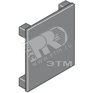 Заглушка отверстия 96x96мм для щитовых приборов (5шт)