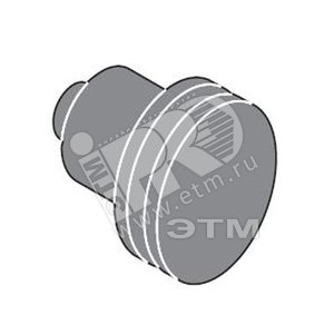 Заглушка для кнопки d22мм (50шт) - ABB