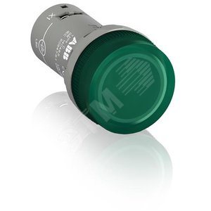 Лампа CL2-623G зеленая встроенный светодиод 230В AC с защитой от наводок с напряжением до 60В - фото 2