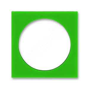ABB Levit Зелёный / дымчатый чёрный Сменная панель на розетку с з/к Зелёный | ND5519H-B500 67 | 2CHH190500B8067 | ABB - фото 2