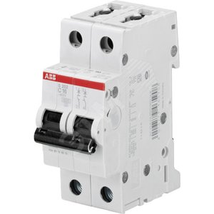 Выключатель автоматический двухполюсный S202M 0,5А C 10кА (S202M C0.5) | 2CDS272001R0984 | ABB - фото 2