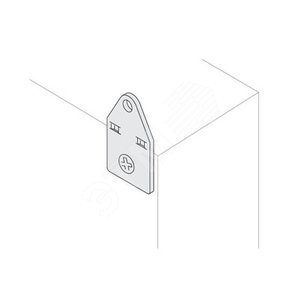 Петли монтажные для шкафов SR (1упак=4шт) | AA1206 | ABB 2