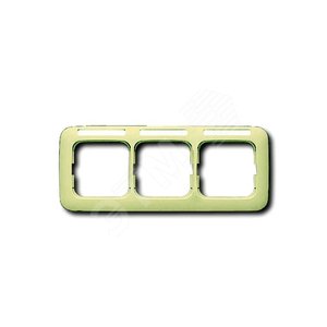 Рамка монтажная ITA, 3-модульная, рамка+набор монтажный IP55, FM, серия Zenit, цвет антрацит - фото 2