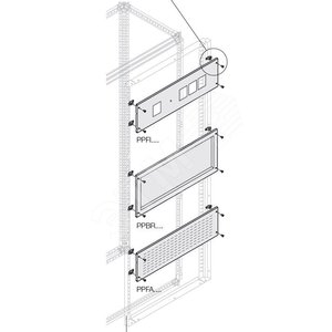 Панель глухая углублен.H=200;W=600;D=80|1STQ001399B0000 | ABB 2