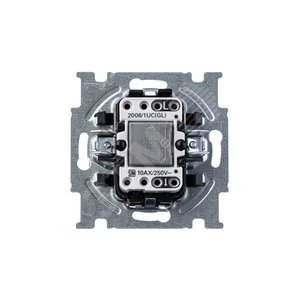 ABB Basic 55 Сл. кость Выключатель 1-клавишный с подсветкой | 1012-0-2156  | 2CKA001012A2156 | ABB - фото 4