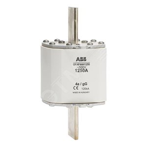 Предохранитель OFAF4AH630 630A тип gG размер4а, до 500В | 1SCA022637R4010 | ABB - фото 2