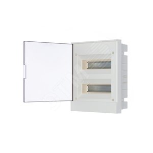 Бокс в нишу 24М серая дверь Basic E (с клеммами) - фото 4