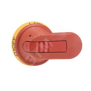 Ручка управления OHY65J6 (желто-красная) для управления через дв ерь рубильниками ОТ160..250 | 1SCA022380R9820 | ABB 2