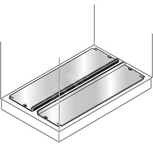 Панель нижняя скользящая 600x1000мм 2