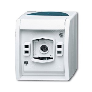 Корпус светового сигнала для ламп с цоколем Е-10, для открытой установки, IP44, ocean, серый/сине-зелёный | 1582-0-0305 | 2CKA001582A0305 | ABB - фото 2
