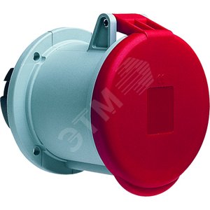 Розетка панельная с прямым унифицированным фланцем 463RU6, 63A, 3P+N+E, IP44, 6ч | 2CMA167532R1000 | ABB 2