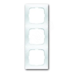 Рамка 3-постовая, серия spring, цвет альпийский белый | 1725-0-1545  | 2CKA001725A1545 | ABB 2