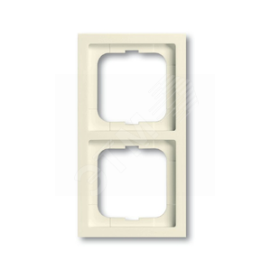 Рамка 2-постовая, серия future, цвет savanne/слоновая кость | 1754-0-4169  | 2CKA001754A4169 | ABB 2