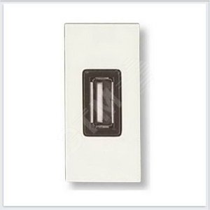 ABB Zenit Альп. белый Розетка USB (1 мод) | N2185 BL  | 2CLA218500N1101 | ABB - ABB