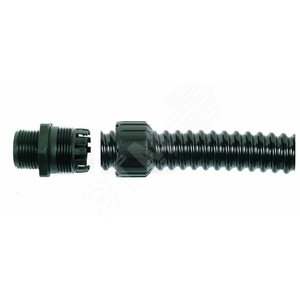 Фитинг RF, прямой, нейлон, черный, резьба M20, d16, RF16/M20/A/BL, 10 шт. (RF16/M20/A/BL) - фото 2