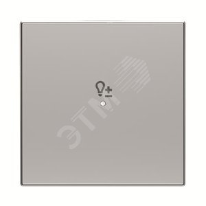 SRD-1-85PL Клавиша одинарная free@home, SKY, светорегулятор, серебристая|2CLA852625A1301| ABB - фото 2