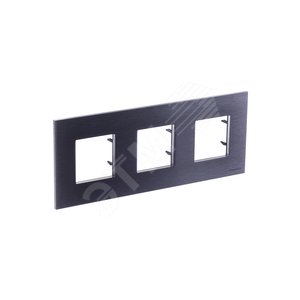 ABB Zenit Сталь Рамка 3-я (2+2+2) мод | N2273 OX  | 2CLA227300N4001 | ABB - фото 5