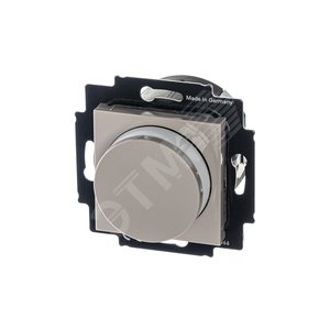ABB Levit Кофе макиато / белый Светорегулятор поворотно-нажимной 60-600 Вт R | 3294H-A02247 18W | 2CHH942247A6018 | ABB - фото 2
