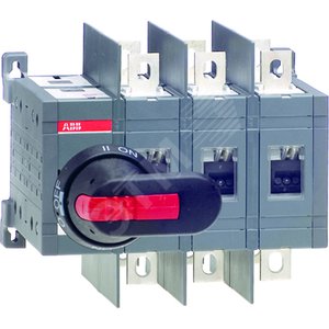 Реверсивный рубильник OT160E03WC до 160А 3-полюсный (без ручки у правления) с увеличенными межфазными расстояниями | 1SCA022767R8950 | ABB 2