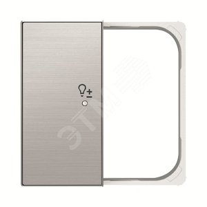 SRD-2-L-85AI Клавиша двойная левая free@home, SKY, светорегулятор, нерж. сталь|2CLA852641A1401| ABB - фото 2
